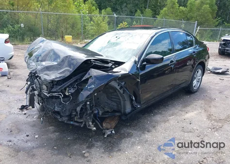 2013 Infiniti G37X from USA, damaged, VIN JN1CV6AR5DM751532